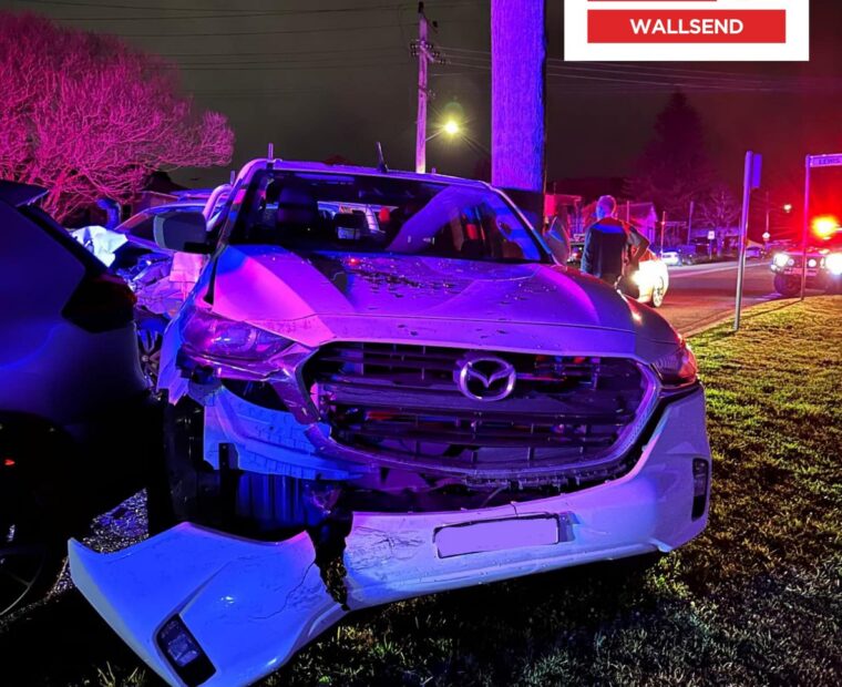 Wallsend Drink and Drive Crash