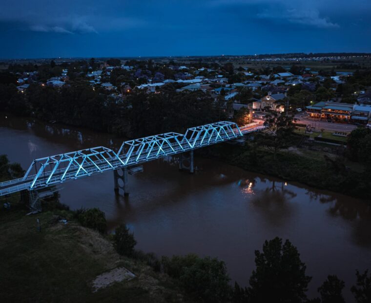 Morpeth Bridge Blue NSW Win