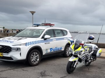 Police Newcastle Foreshore