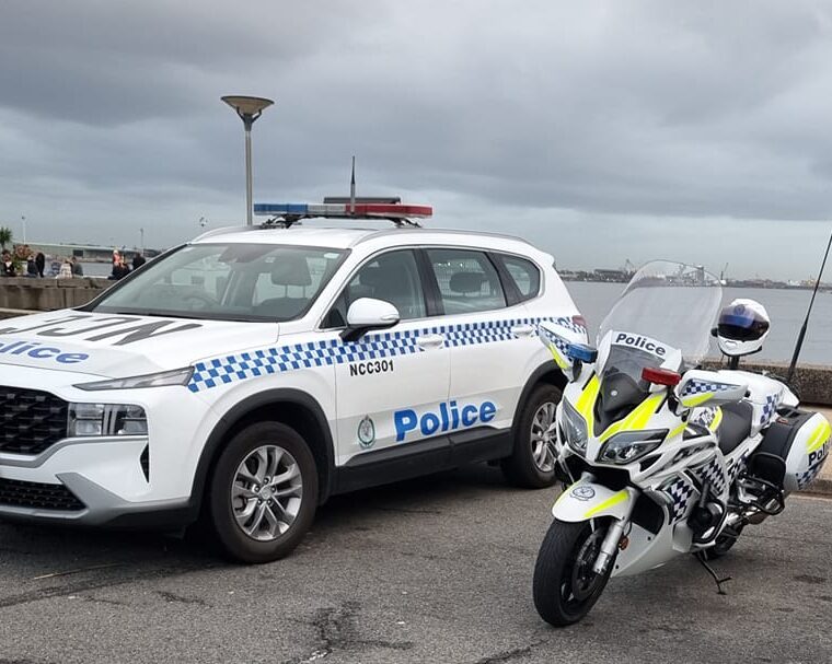 Police Newcastle Foreshore
