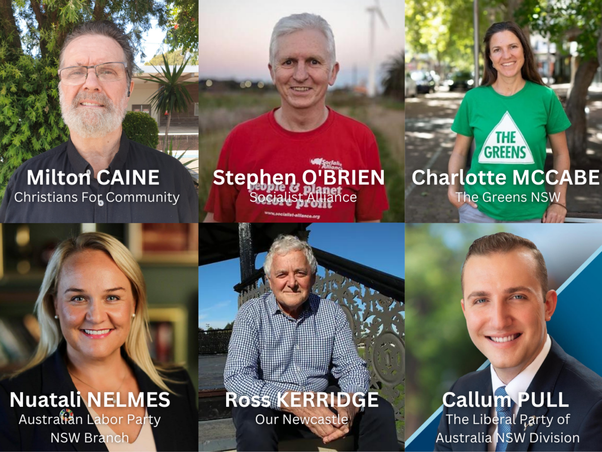 2024 City of Newcastle Council Local Election Mayoral Candidates