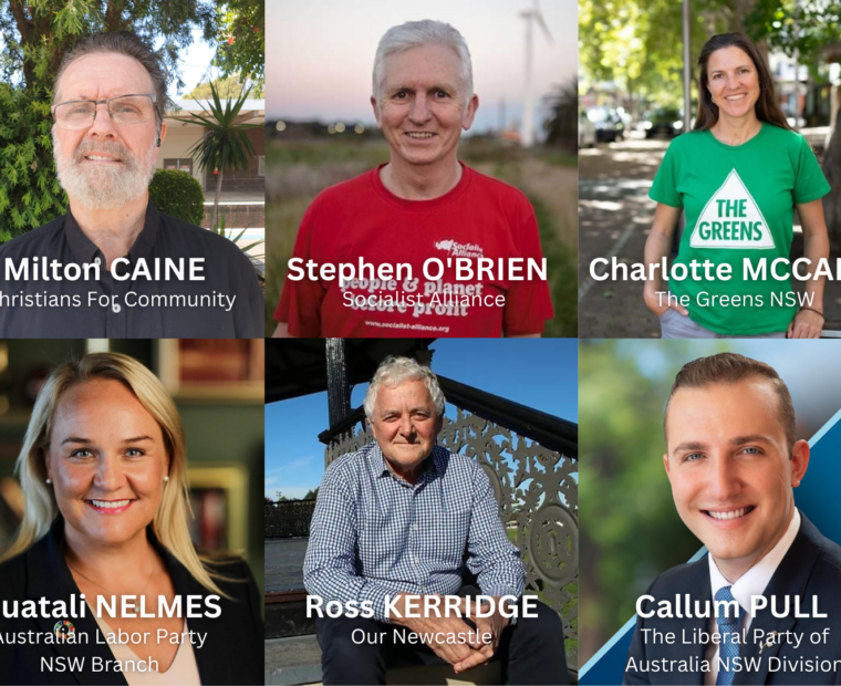 2024 City of Newcastle Council Local Election Mayoral Candidates