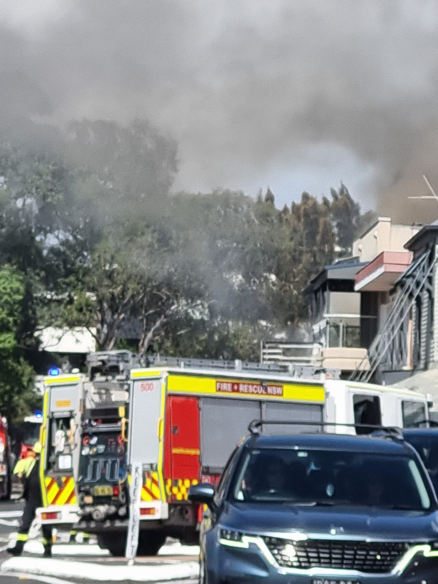 Image of the Toronto fire on 15/9/2024 by Lorraine Kavanagh