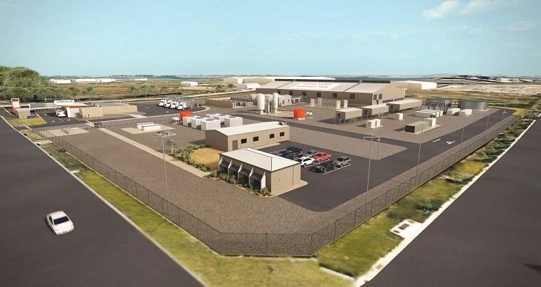Hunter Valley Hydrogen Hub in Kooragang Newcastle