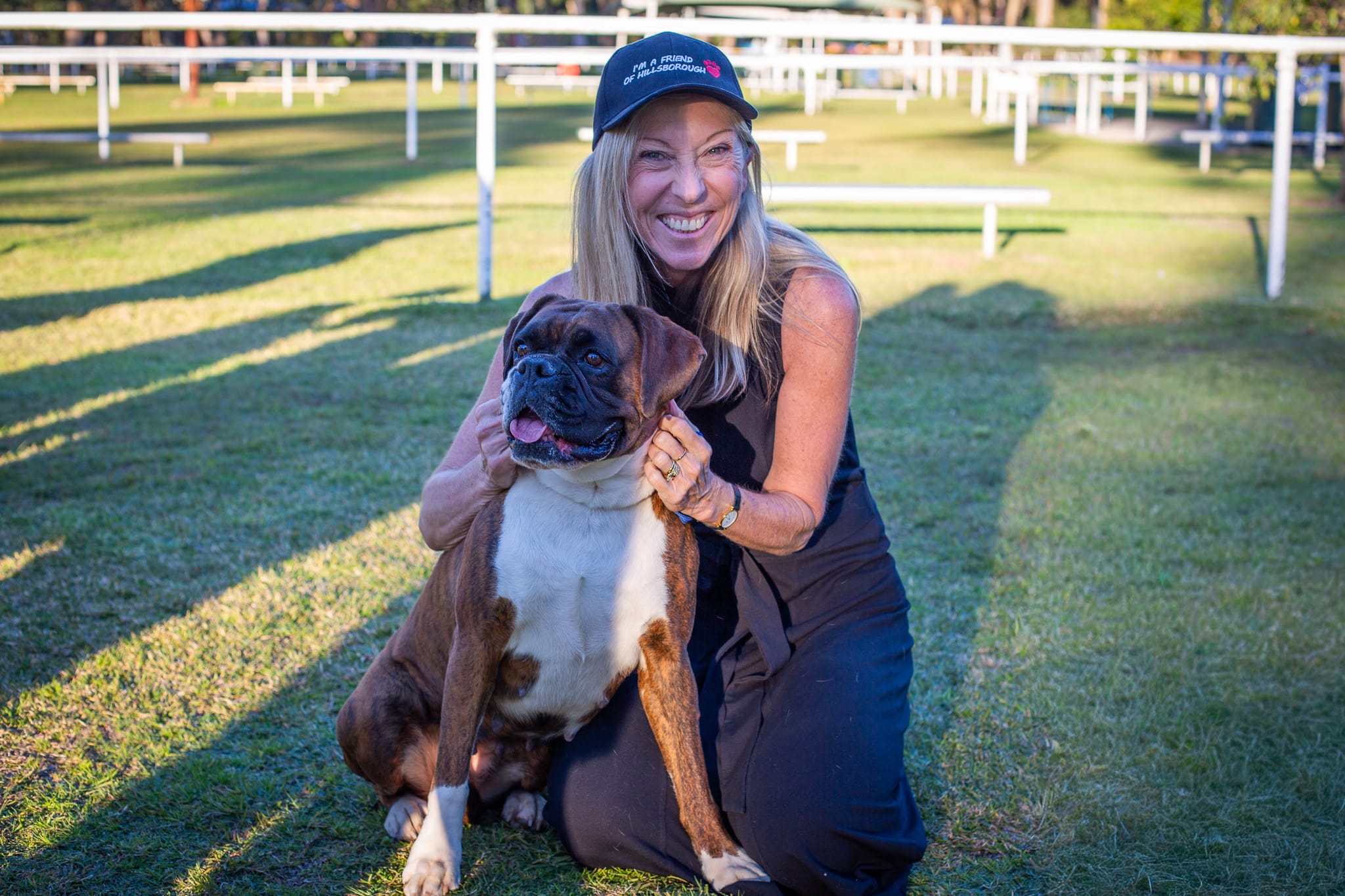 29074_Hunter Water Managing Director Jen Hayes with Trixie (2)