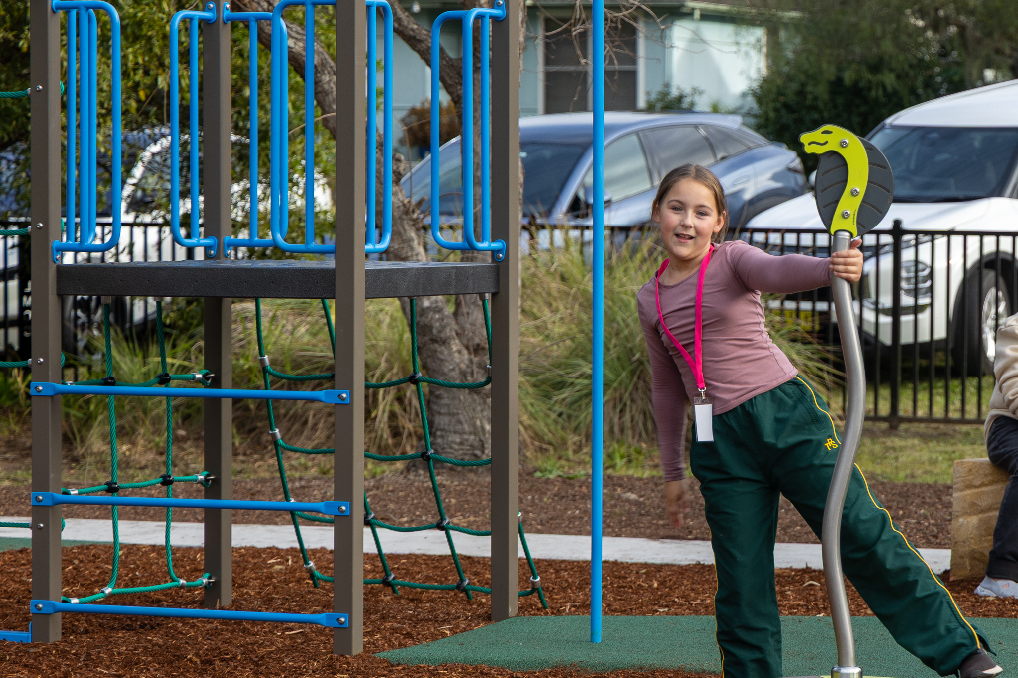30083_Alexa Dumbrell tests the playground's new cobra spinner
