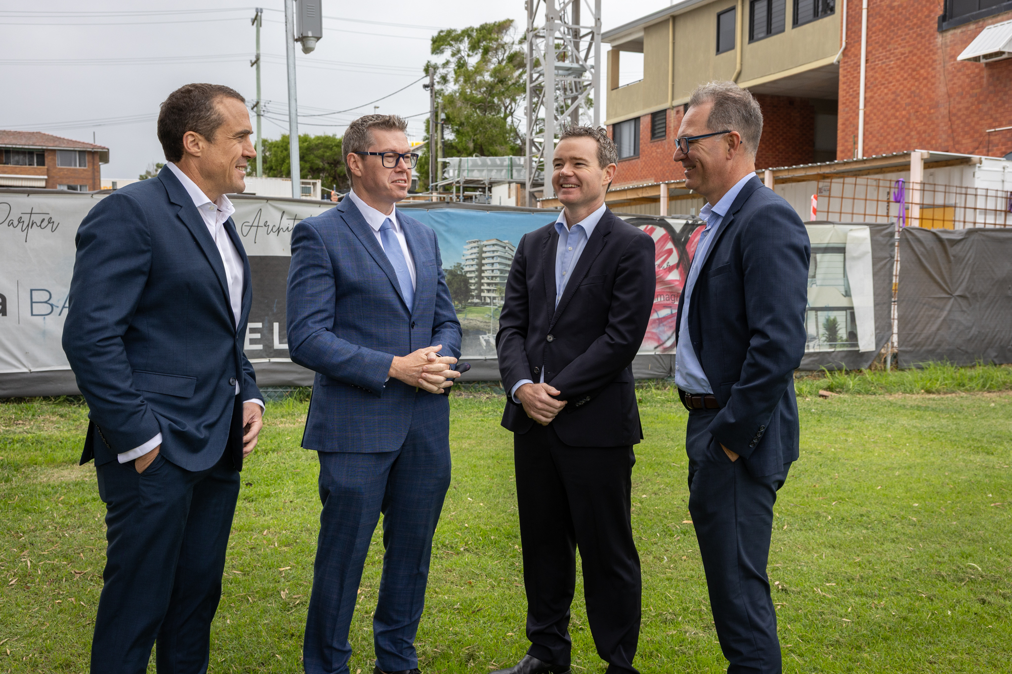 31186_Dantia CEO Tim Browne, Shortland MP Pat Conroy, Mayor Adam Shultz and LMCC Director Development Planning & Regulation