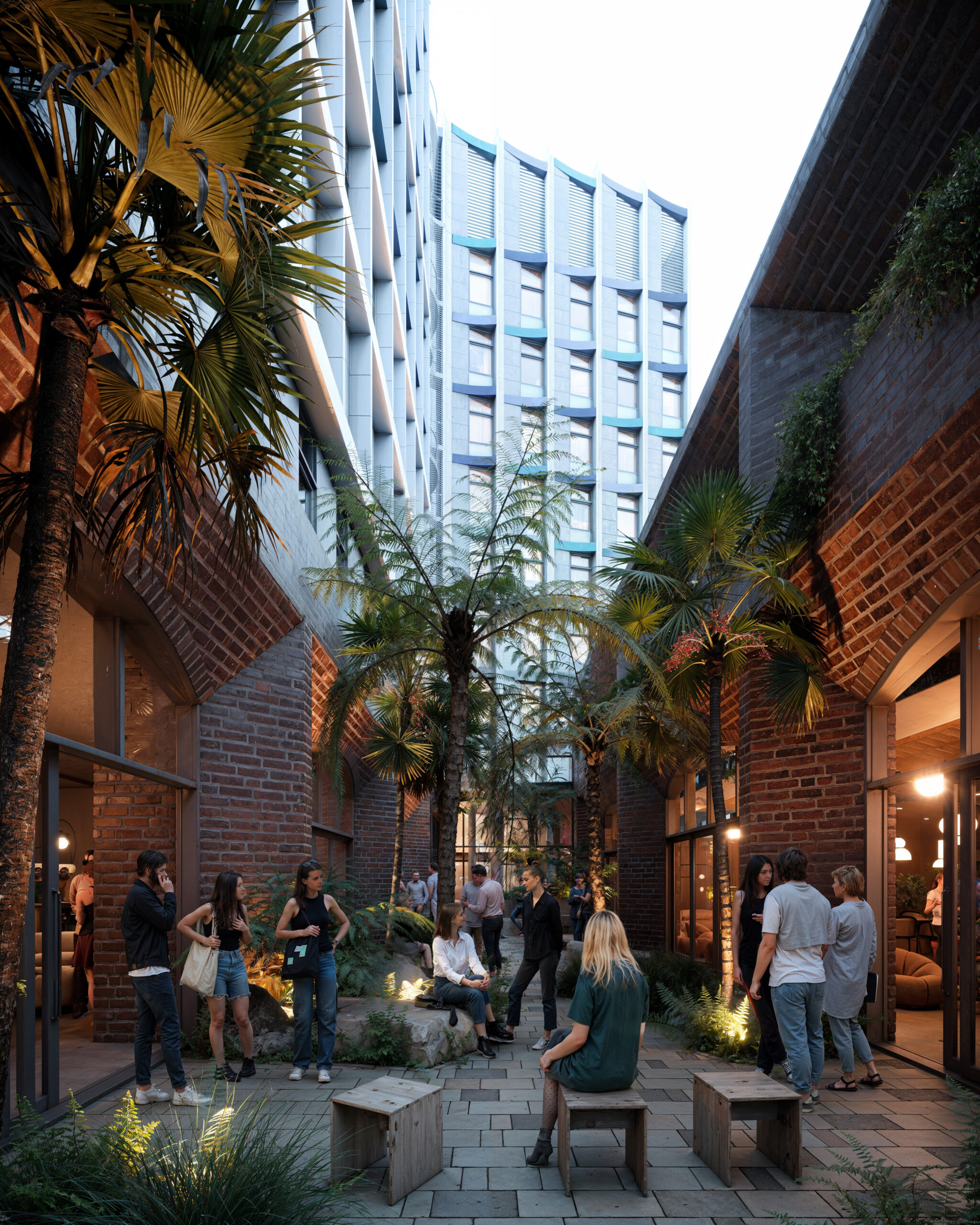 artist-impression-of-the-university-of-newcastle-proposed-ground-floor-student-courtyard