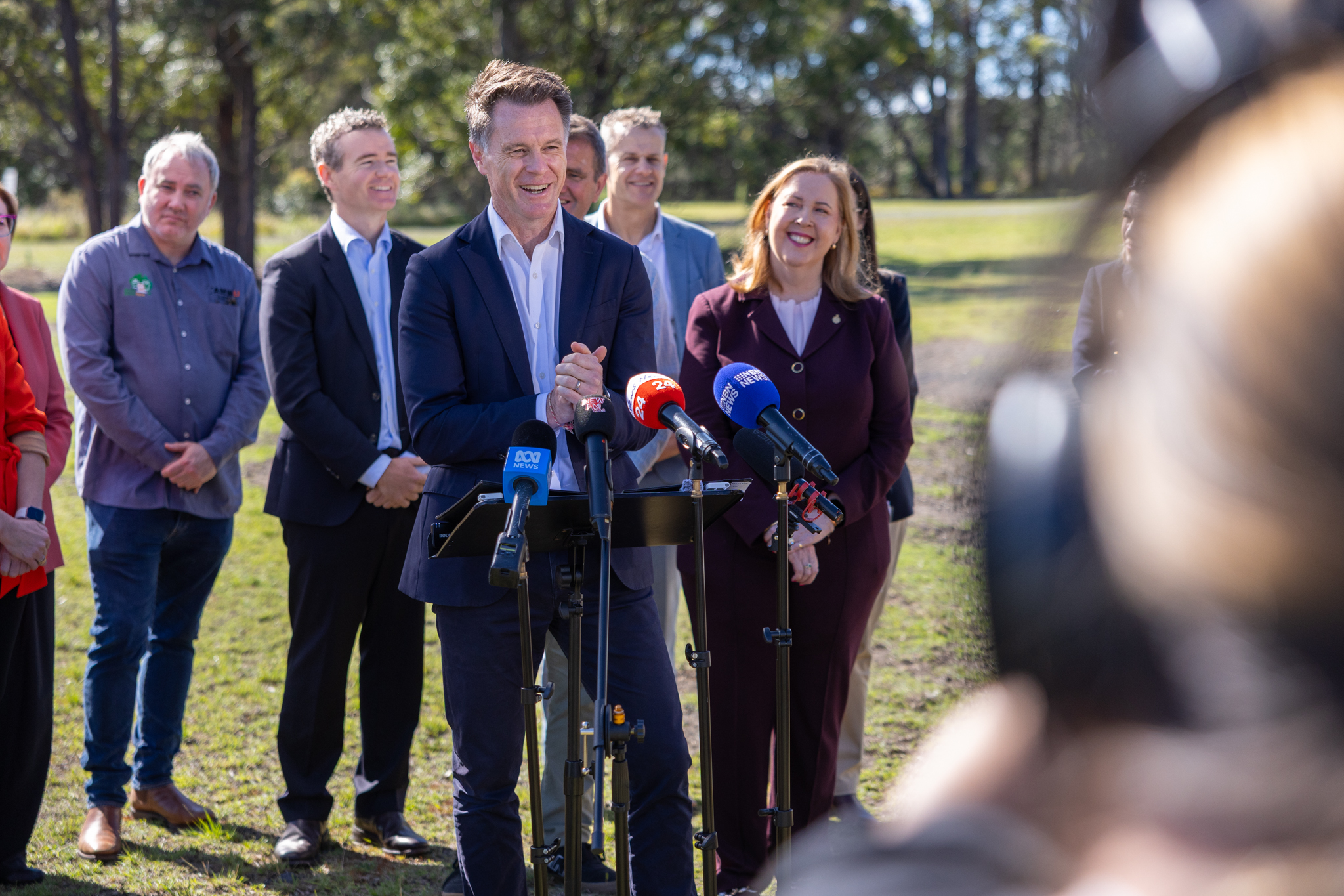 32868_Premier Chris Minns speaks to media at Tuesday's announcement