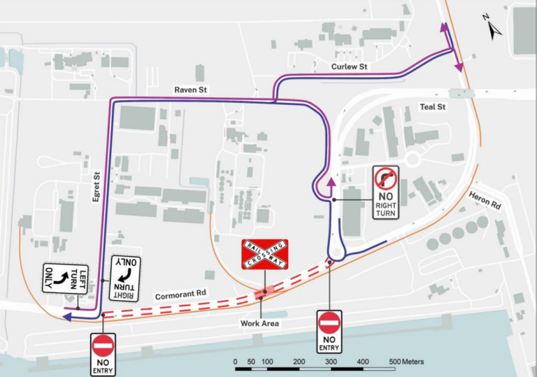 Rail crossing replacement to close Cormorant Road for 57 hours - newy ...